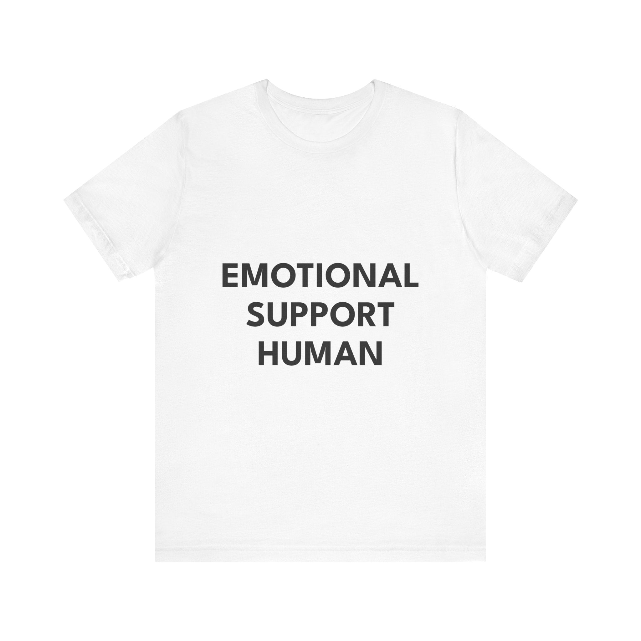 EMOTIONAL SUPPORT HUMAN | Unisex Jersey Tee
