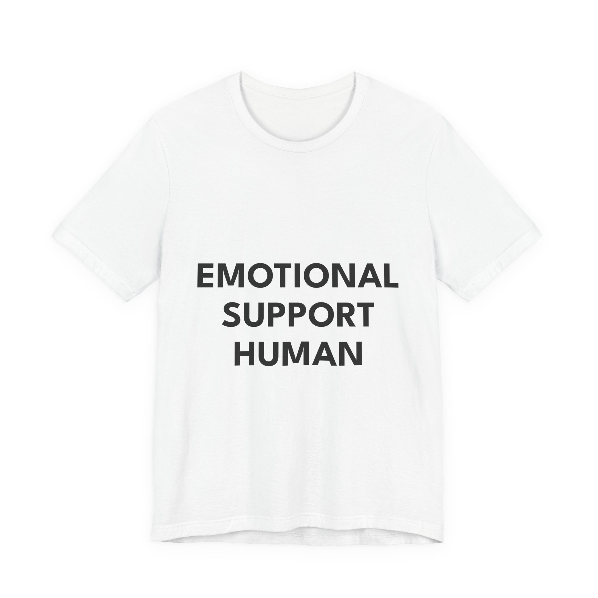 EMOTIONAL SUPPORT HUMAN | Unisex Jersey Tee