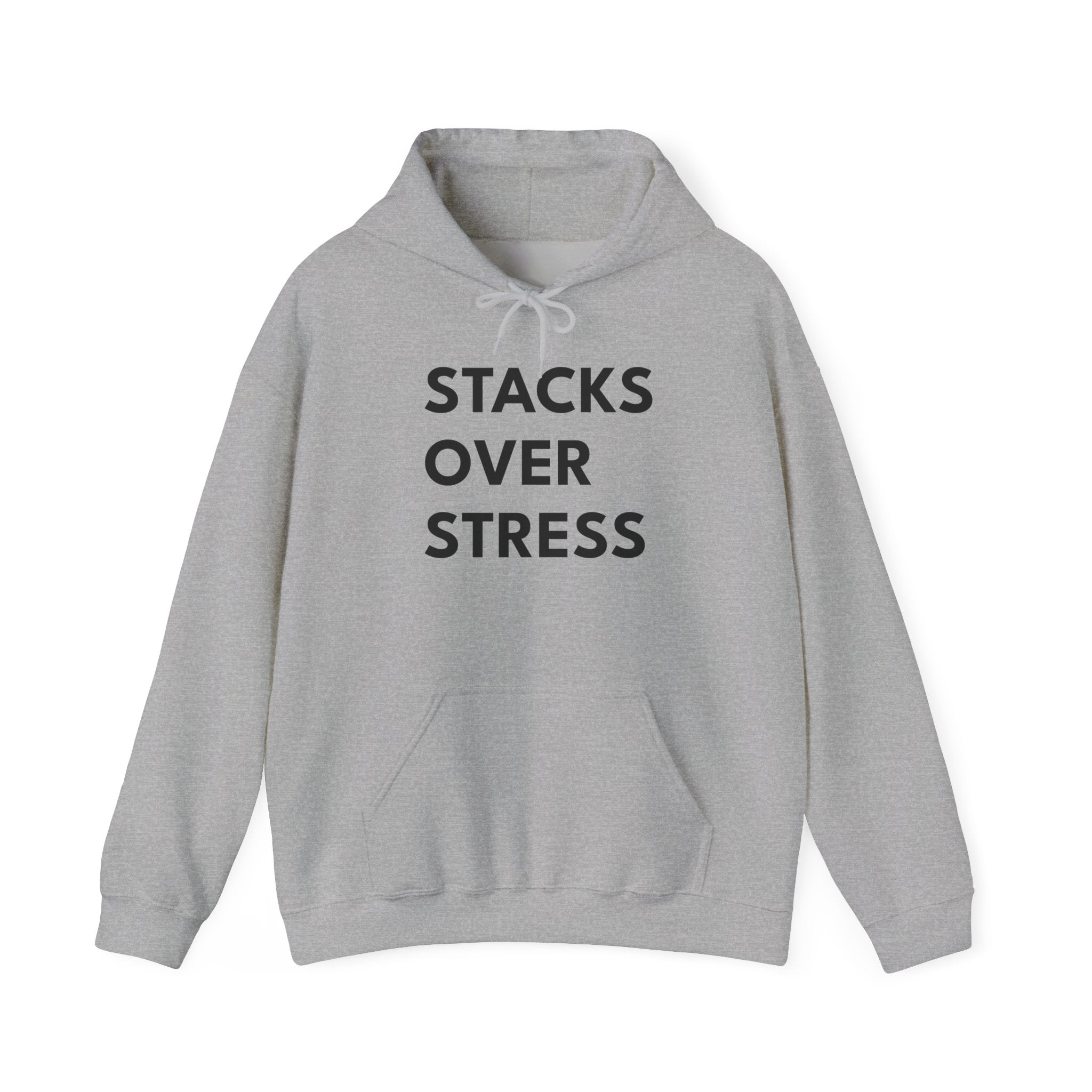 STACKS OVER STRESS | Unisex Heavy Blend Hoodie