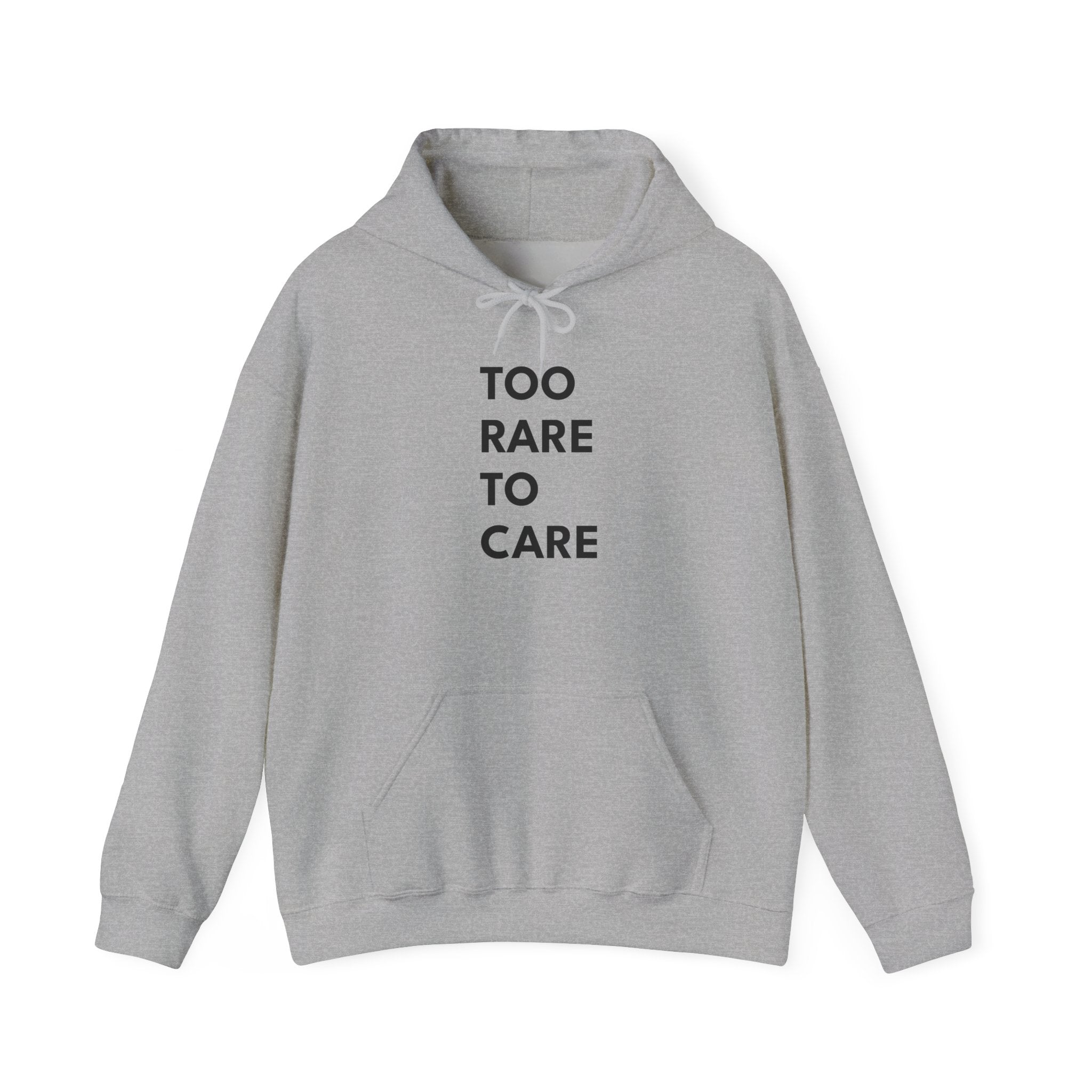 TOO RARE TO CARE | Unisex Heavy Blend Hoodie