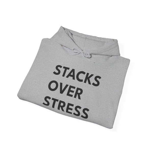 STACKS OVER STRESS | Unisex Heavy Blend Hoodie